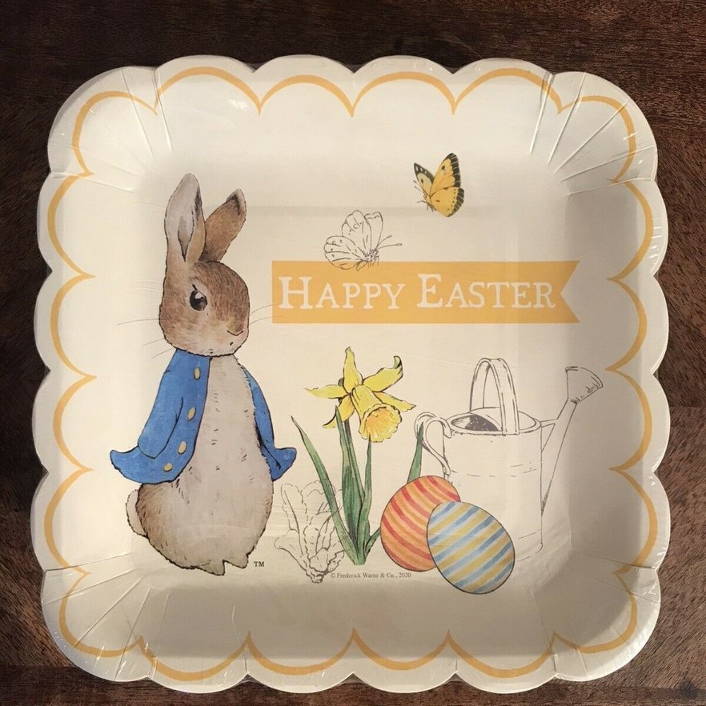 Beatrix Potter Peter Rabbit Party Paper Plates - Picture 2 of 7